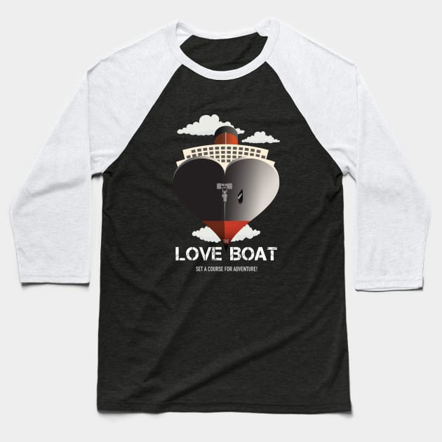 The Love Boat - TV Series poster Baseball T-Shirt by MoviePosterBoy